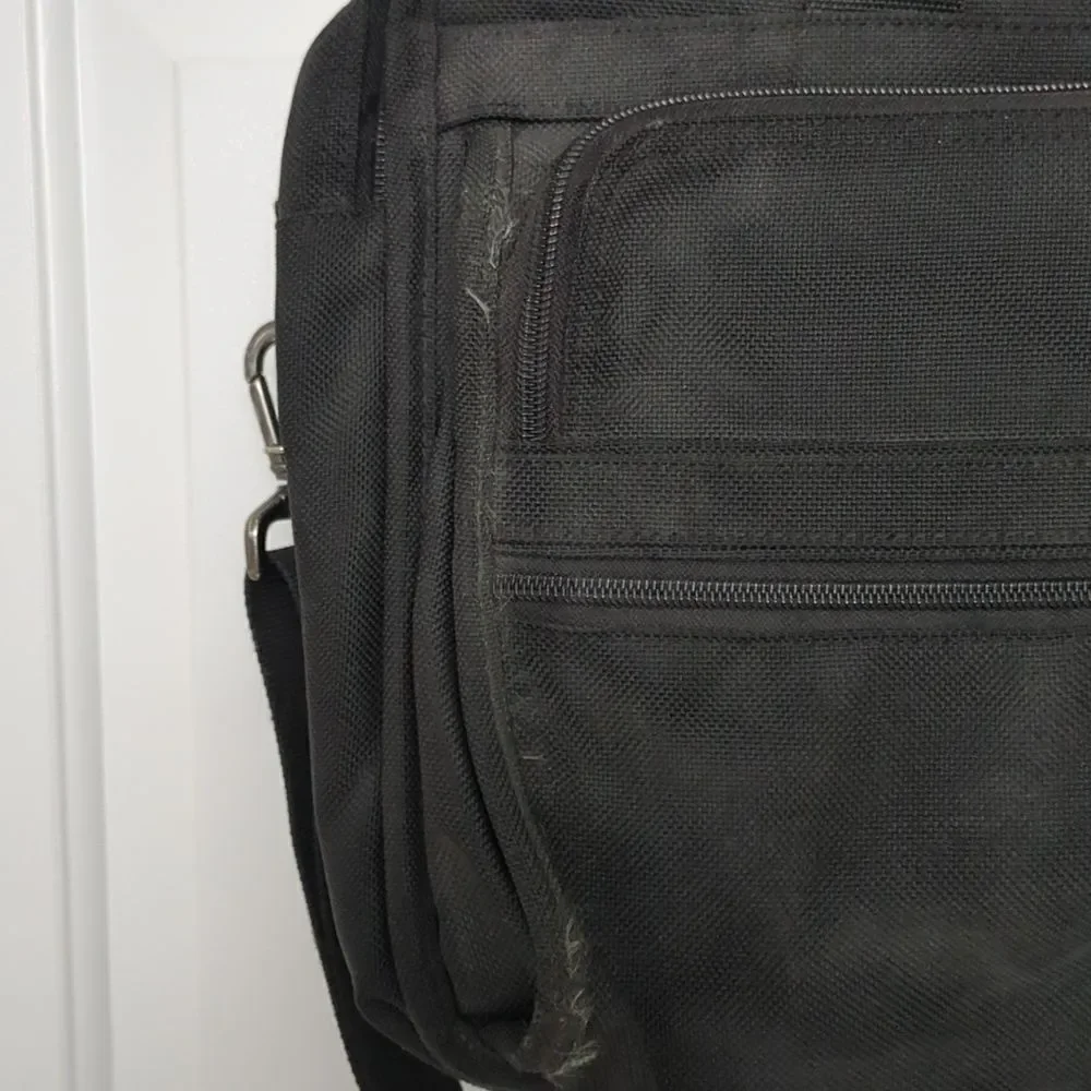 TUMI Alpha Ballistic Nylon Laptop Briefcase Bag